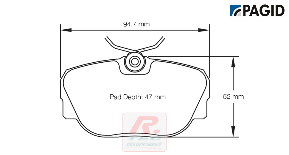 S1544 - Pagid brake pads RSL29