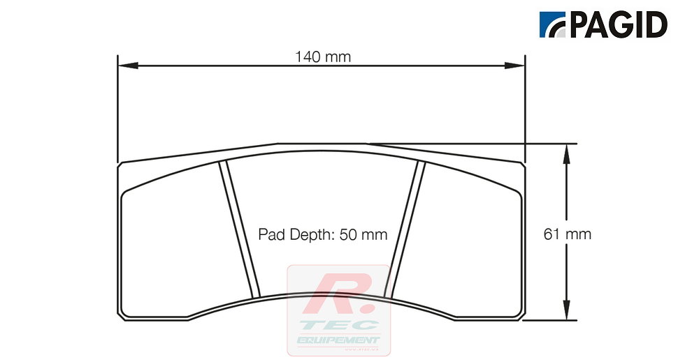 S1618 - Pagid brake pads RSL29
