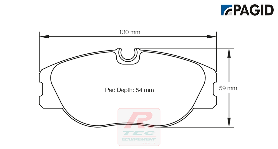 S1702 - Pagid brake pads RSL29