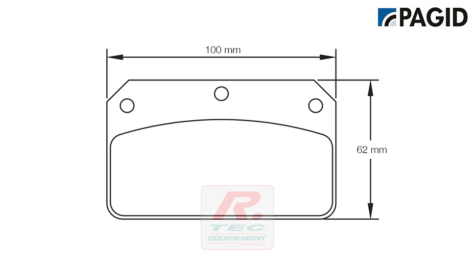 S1796 - Plaquettes de frein Pagid RSL29