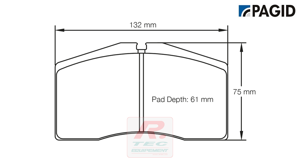 S1842 - Pagid brake pads RSL1