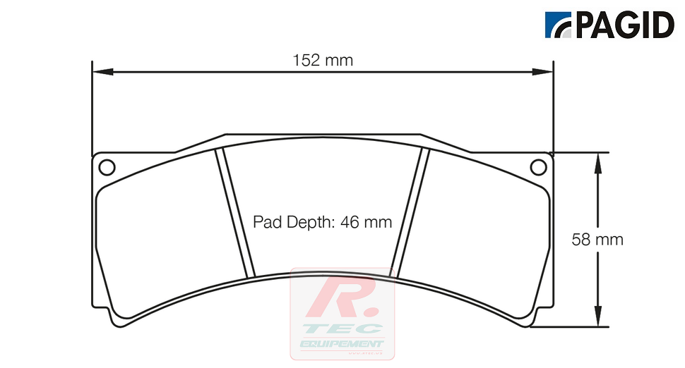 S1852 - Pagid brake pads RSL29