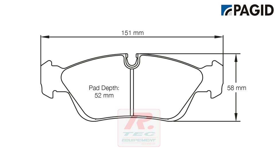 S2180 - Pagid brake pads RSL29