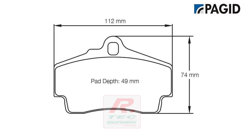 S2406 - Pagid brake pads RSL1