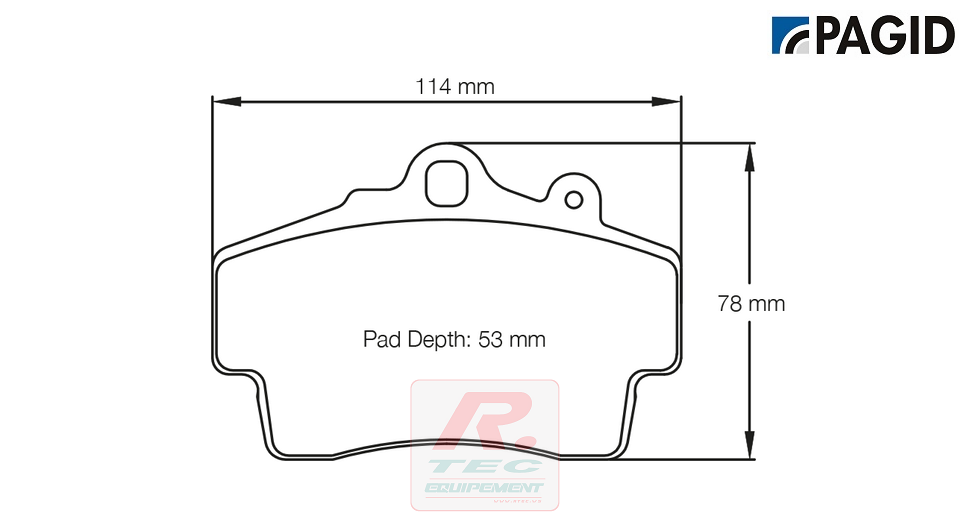 S2407 - Pagid brake pads RSL29