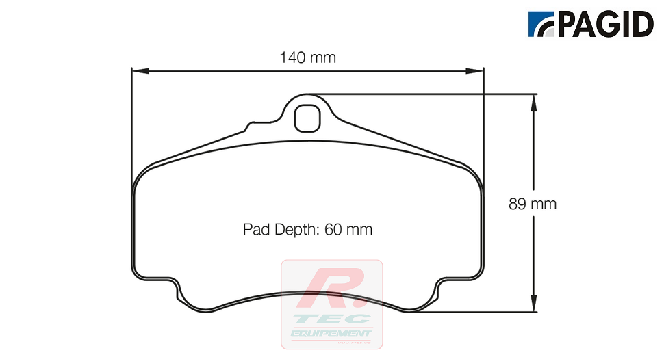 S2474 - Pagid brake pads RSL19