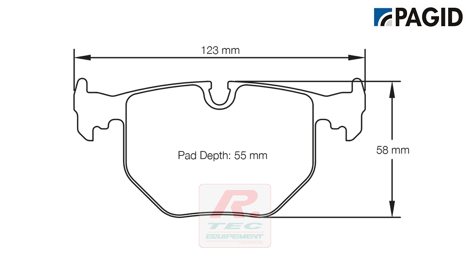 S2685 - Pagid brake pads RSL29