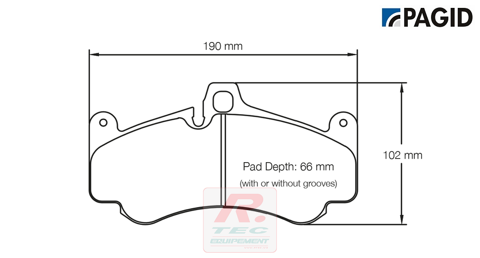 S2707 - Pagid brake pads RSL29