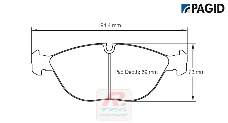 S2830 - Plaquettes de frein Pagid RSL29