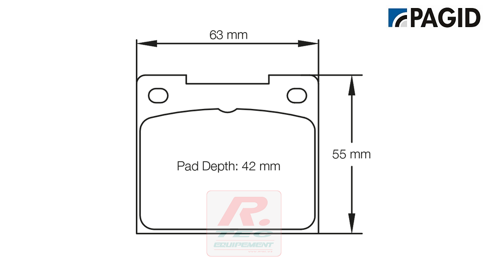S3102 - Plaquettes de frein Pagid RSL29