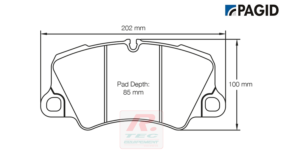 S4580 - Plaquettes de frein Pagid RSL1