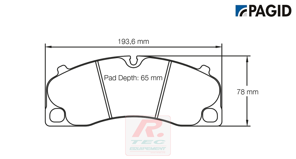 S4908 - Plaquettes de frein Pagid RSL1