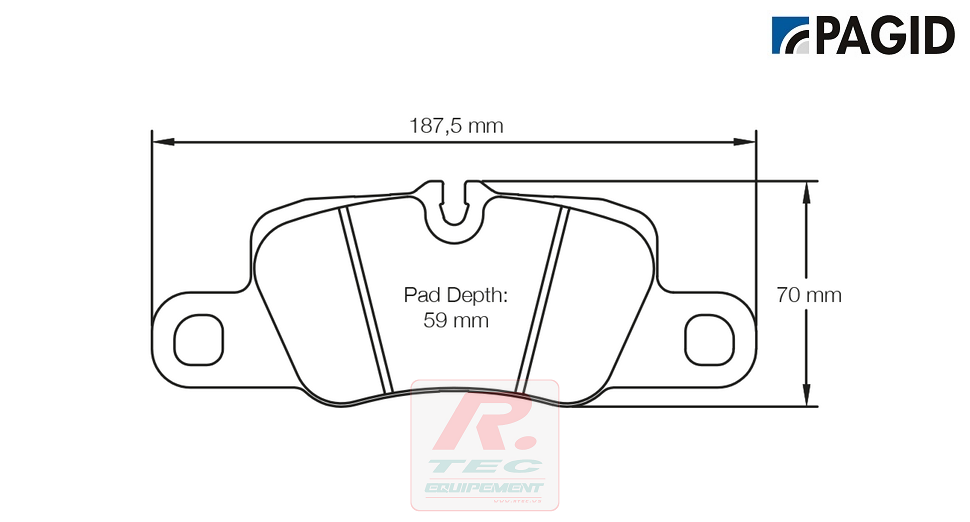 S4909 - Plaquettes de frein Pagid RSL1