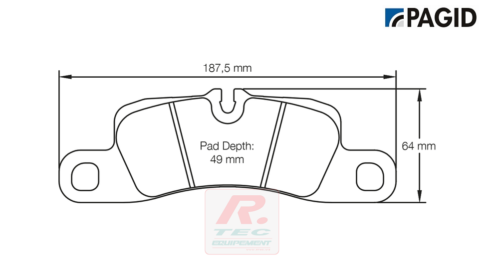S4918 - Plaquettes de frein Pagid RSL29