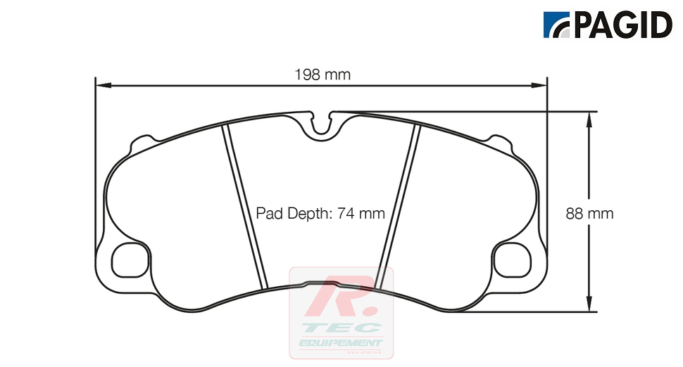 S4927 - Pagid brake pads RSL1