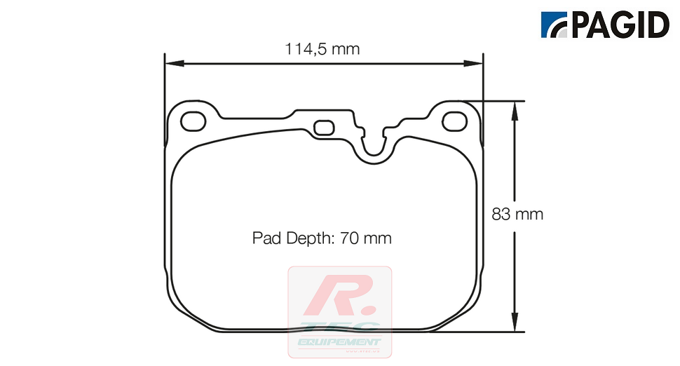 S4931 - Plaquettes de frein Pagid RSL29