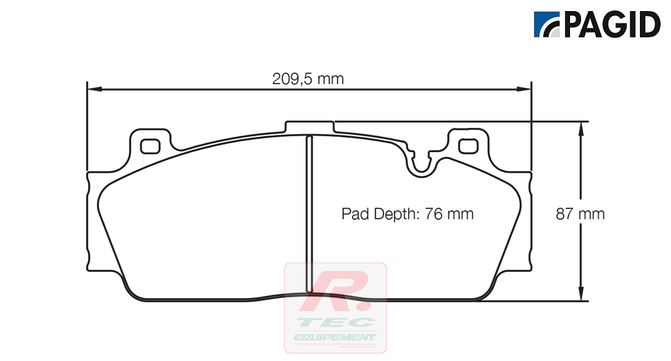S4934 - Pagid brake pads RSL29