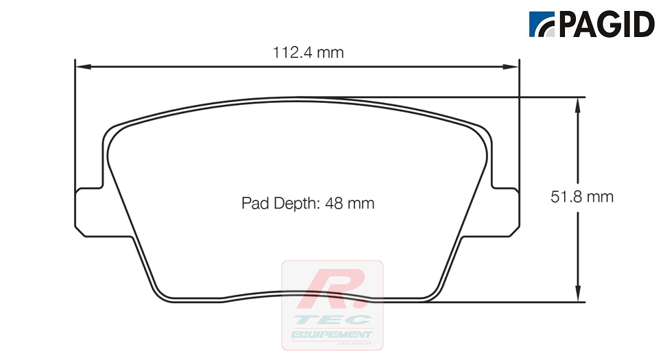 S7035 - Pagid brake pads RSL2