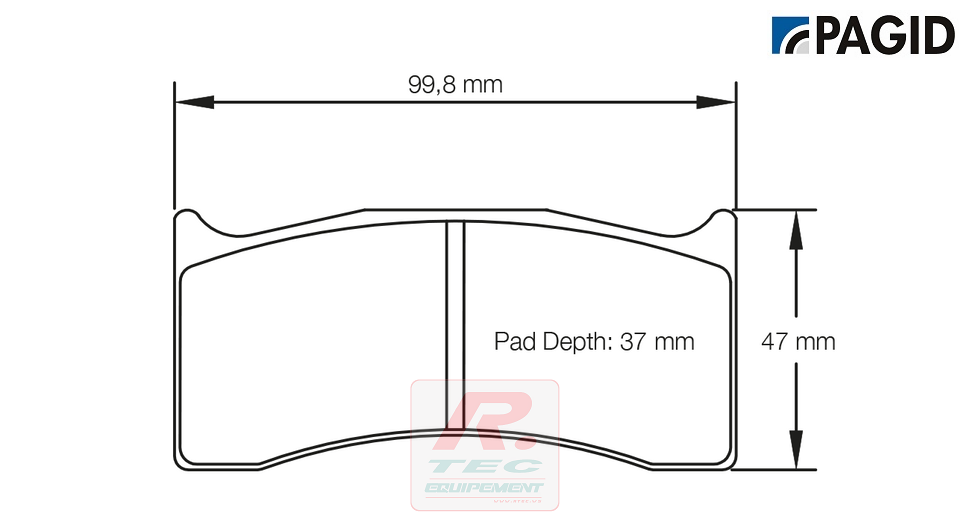 S8000 - Plaquettes de frein Pagid RSL29