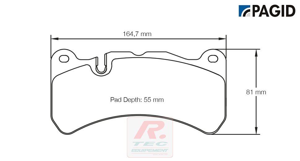 S8005 - Plaquettes de frein Pagid RSL19