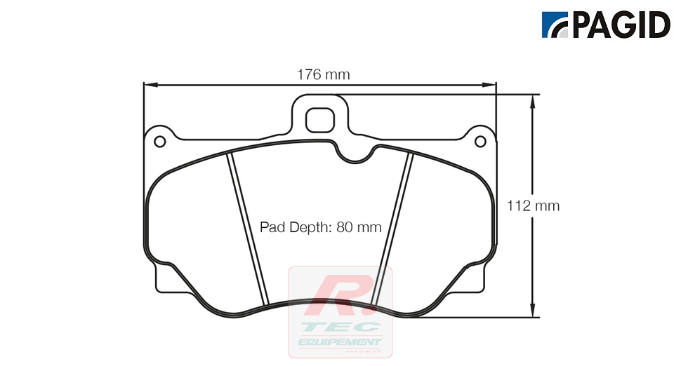 S8011 - Plaquettes de frein Pagid RSL29