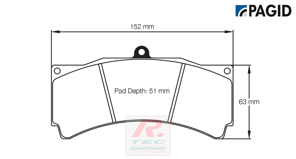 S8018 - Plaquettes de frein Pagid RSL29