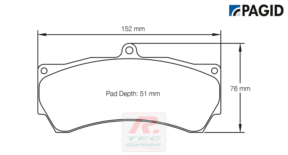 S8028 - Pagid brake pads RSL29