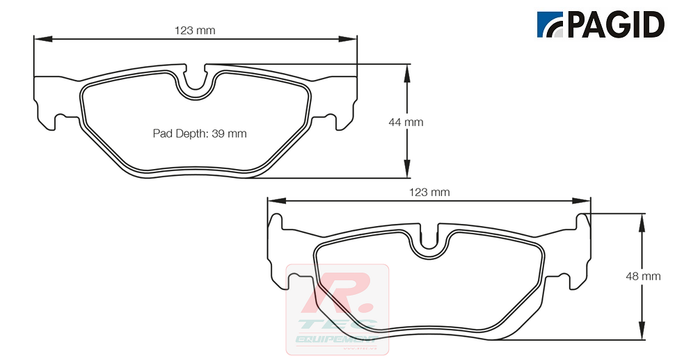 S8035 - Plaquettes de frein Pagid RSL1