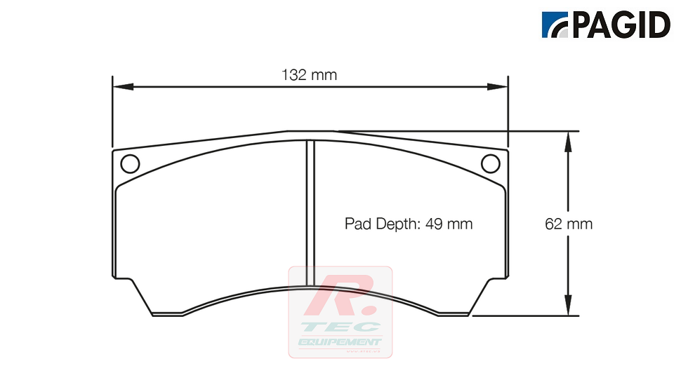 S8050 - Plaquettes de frein Pagid RSL29
