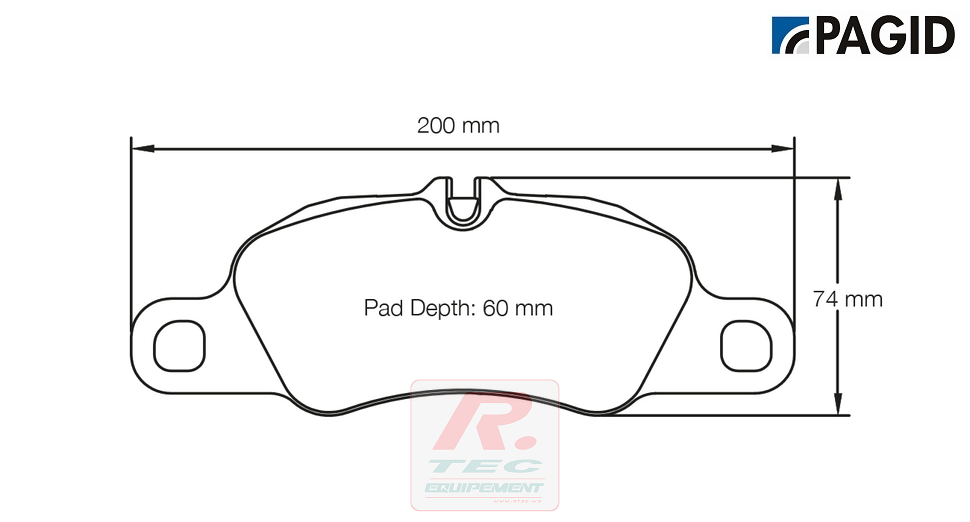 S8074 - Plaquettes de frein Pagid RSL1