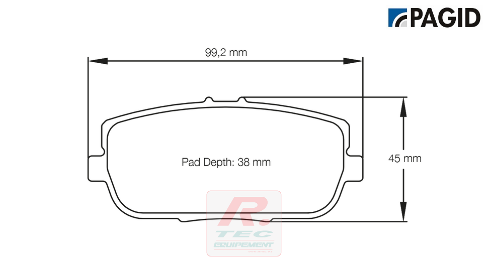 S8077 - Plaquettes de frein Pagid RSL29
