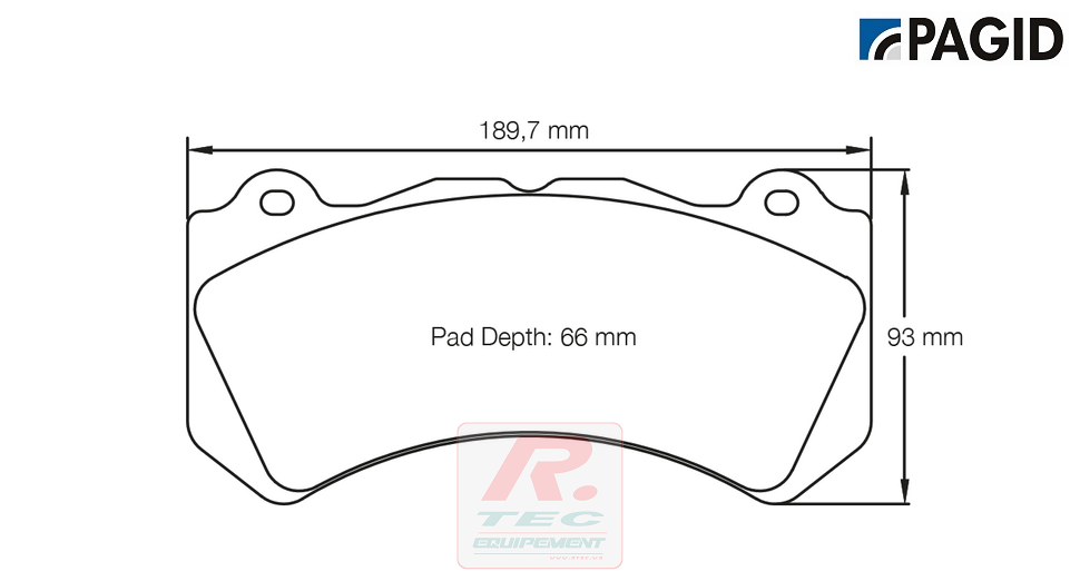 S8081 - Plaquettes de frein Pagid RSL1