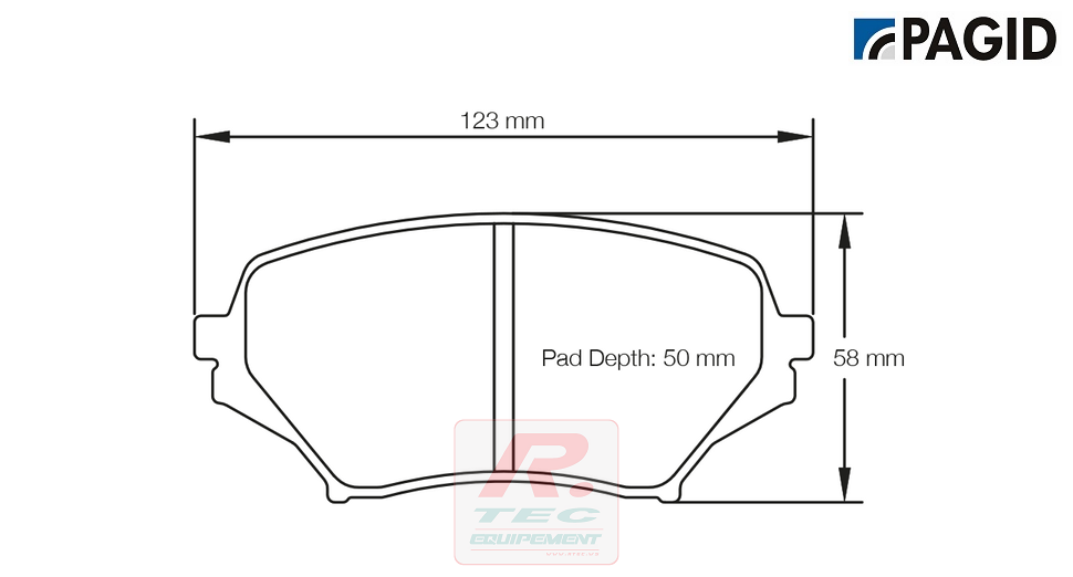 S8082 - Plaquettes de frein Pagid RSL29