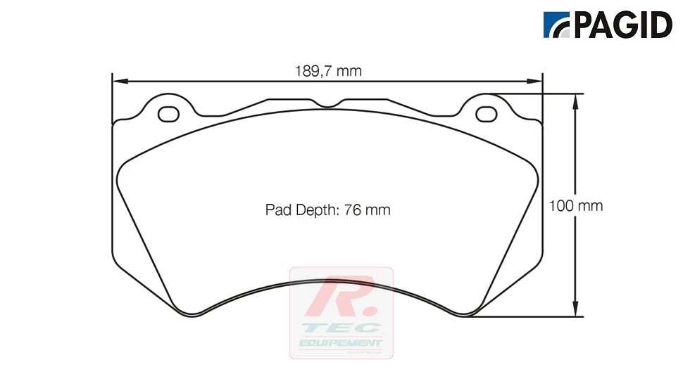 S8083 - Plaquettes de frein Pagid RSL1