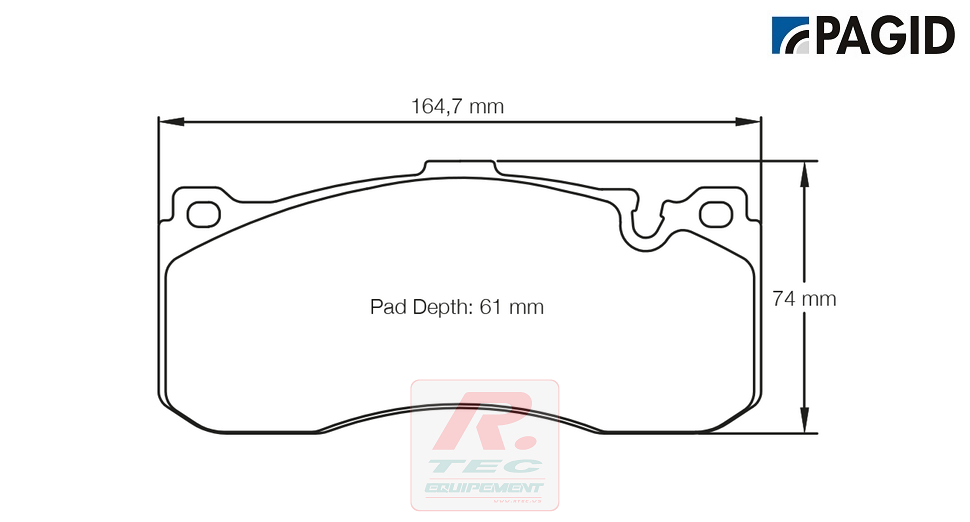S8084 - Plaquettes de frein Pagid RSL1