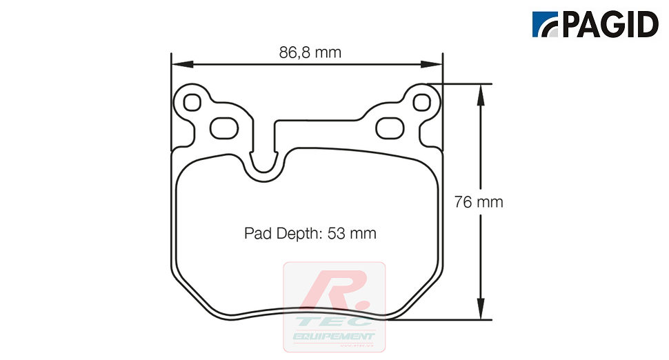 S8085 - Plaquettes de frein Pagid RSL29