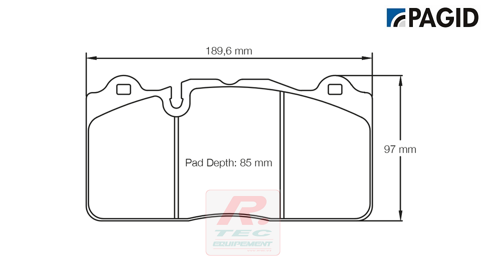 S8091 - Plaquettes de frein Pagid RSL19