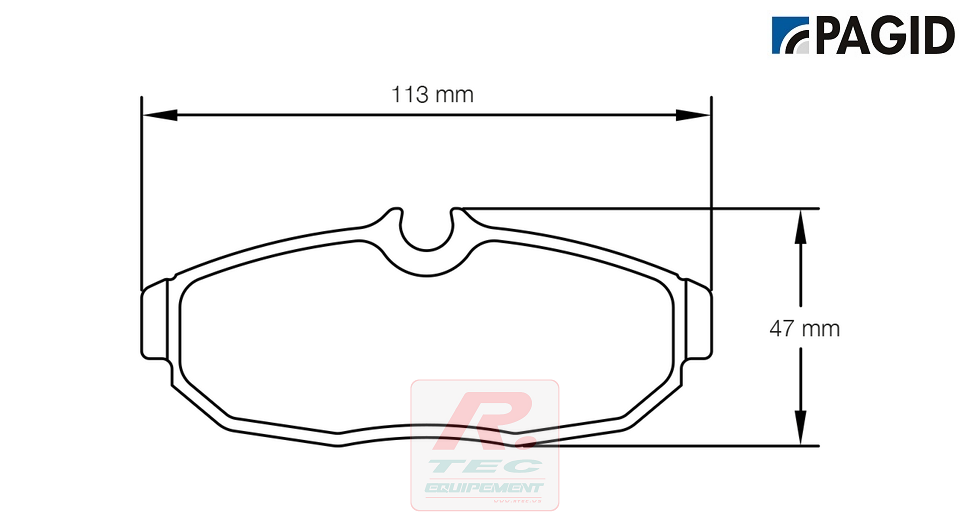 S8113 - Plaquettes de frein Pagid RSL29