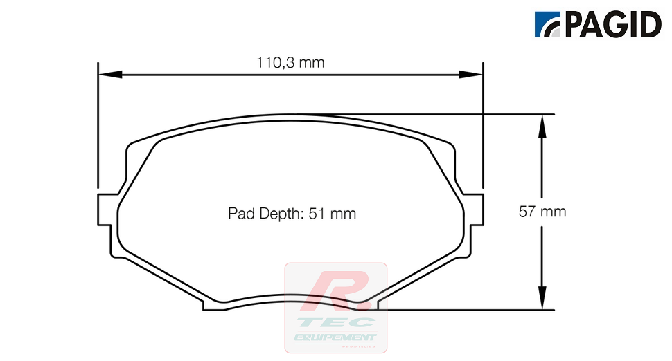 S8127 - Plaquettes de frein Pagid RSL29