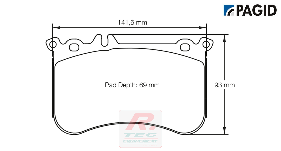 S8188 - Plaquettes de frein Pagid RSL29