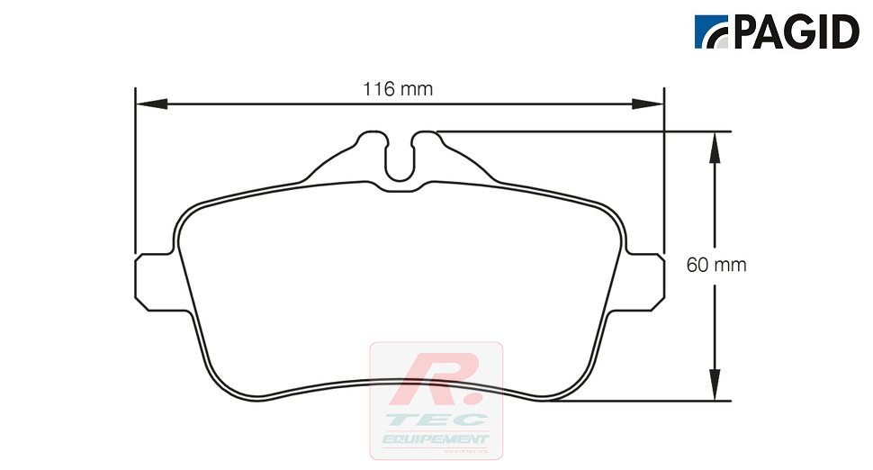 S8189 - Pagid brake pads RSL29
