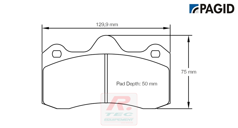 S8214 - Pagid brake pads RSL29