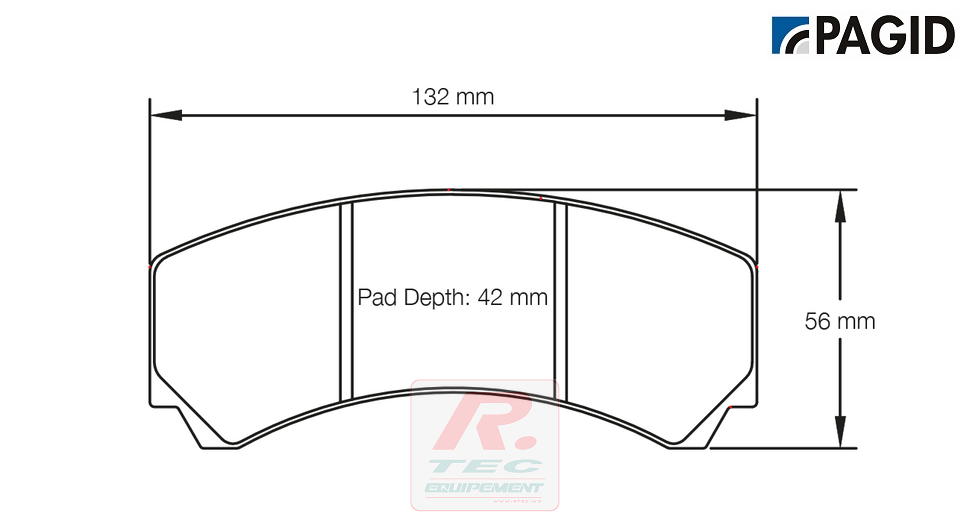 S8216 - Pagid brake pads RSL2