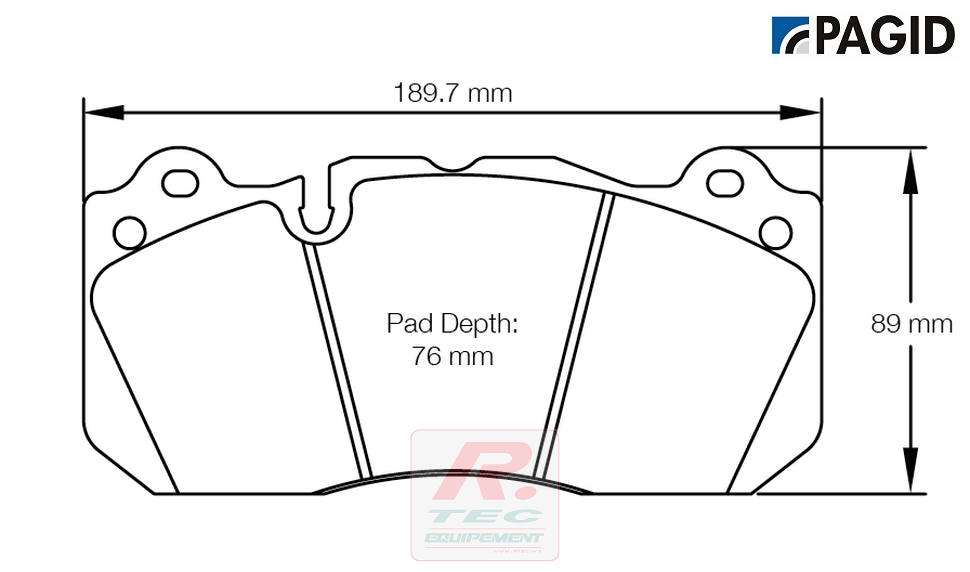 S8239 - Plaquettes de frein Pagid RSL29