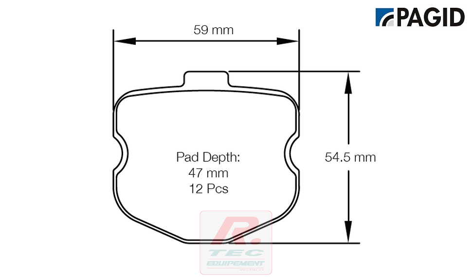 S8240 - Plaquettes de frein Pagid RSL29