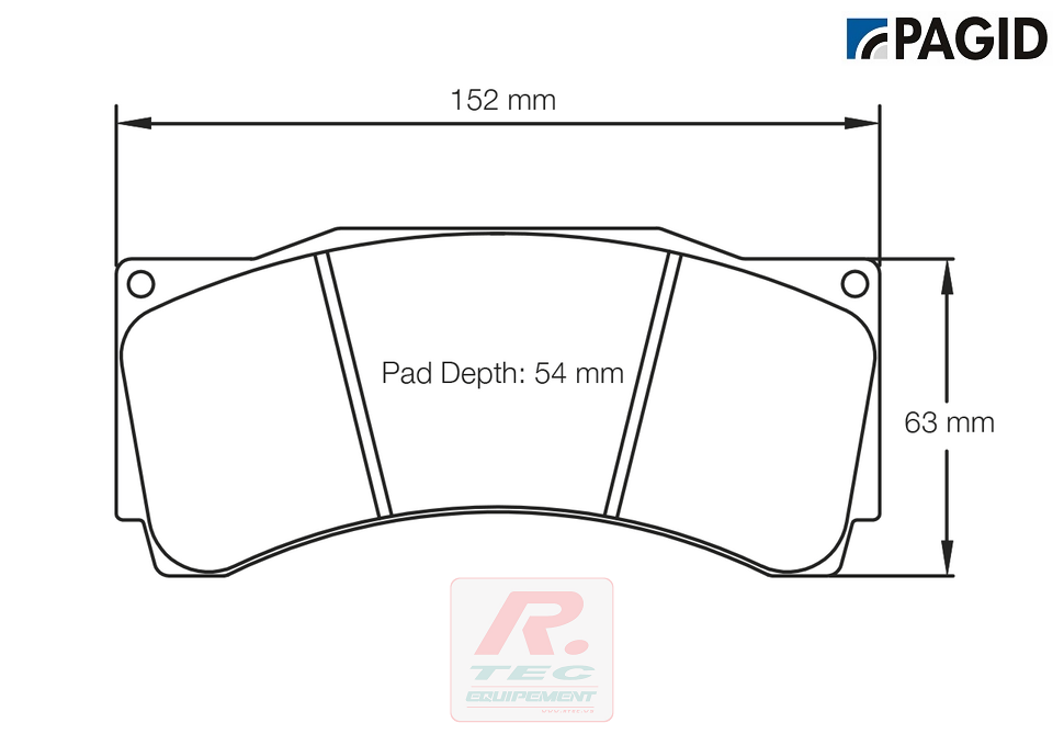 S8250 - Plaquettes de frein Pagid RSL1