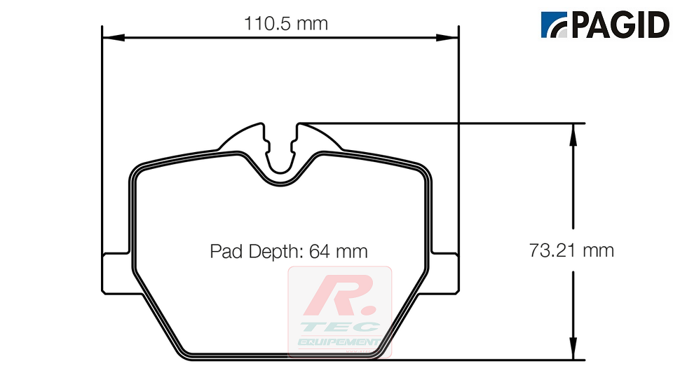 S8276 - Plaquettes de frein Pagid RSL29