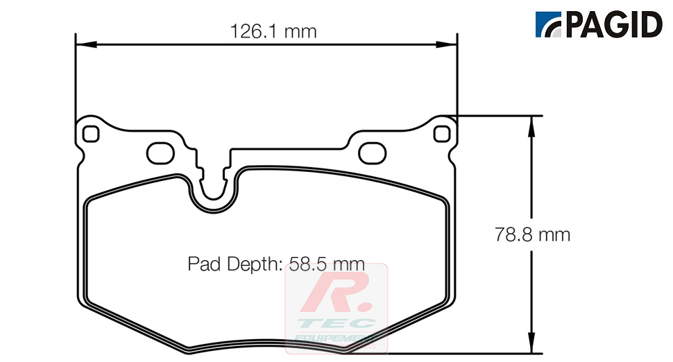 S8279 - Plaquettes de frein Pagid RSL1