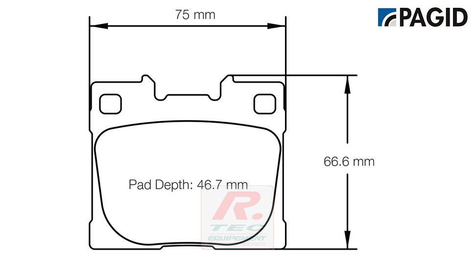 S8300 - Plaquettes de frein Pagid RSL29