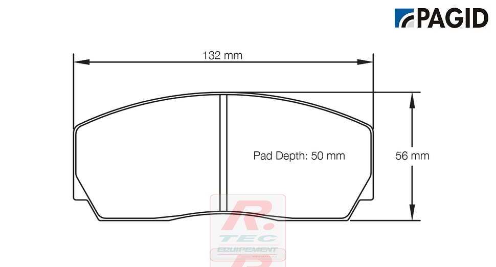S1270 - Plaquettes de frein Pagid RST1